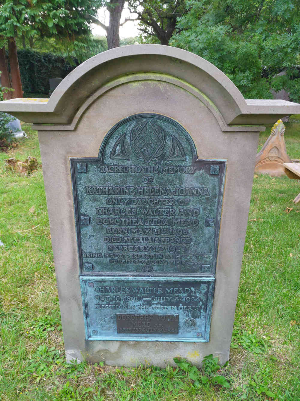 St. Andrews Gravestones I-R - GREAT LINFORD HISTORY